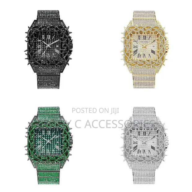 AP Royal Oak Style Watch - Iced Out CZ - 1