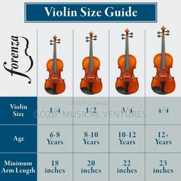 Asalin Yamaha Violin - Duk Girman - 1