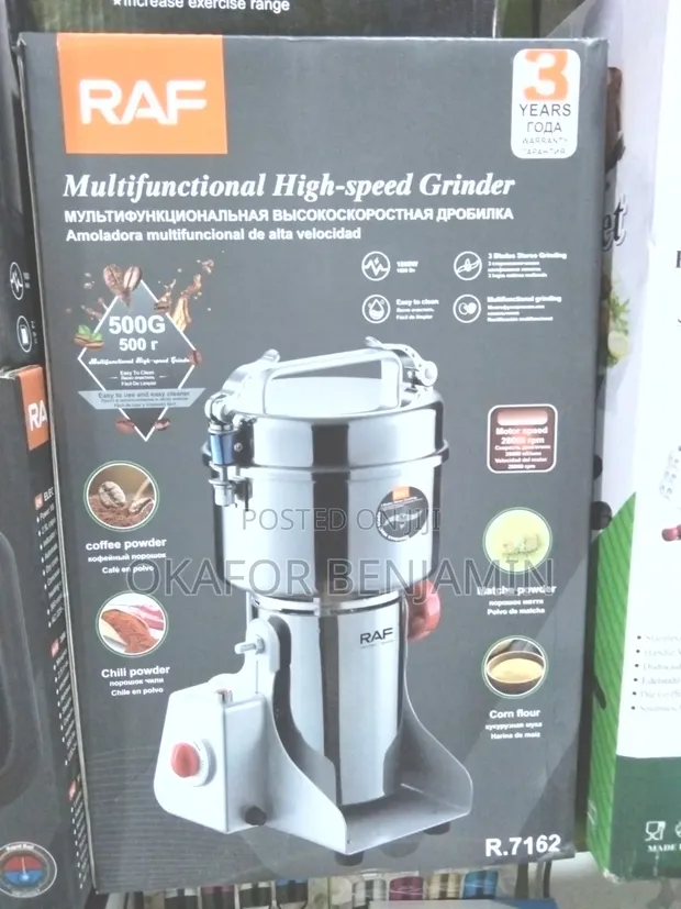 High Quality Multifunctional High Speed Grinder 500g - 1