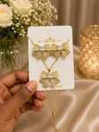 Mira Gold Elegant Glow Jewelry Set - 2