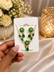 Mira Gold Elegant Glow Jewelry Set - 3