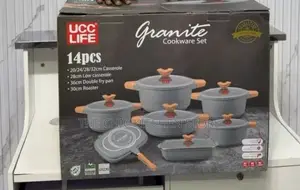 UCC Life 14pcs Non-Stick Diecast Cookware Set