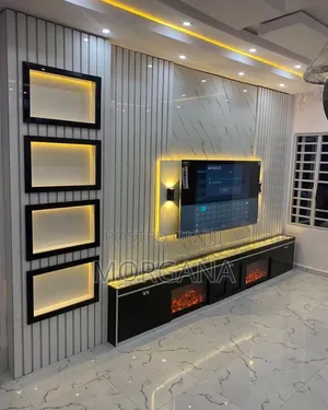 Sabon Wall Panel da TV Stand Set