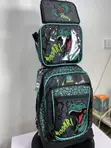 Dinosaur 3-Piece School Trolley Bag Set don Yara Maza - 4