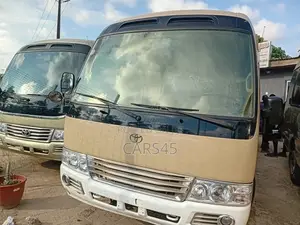 Toyota Coaster 2017 Beige Bas