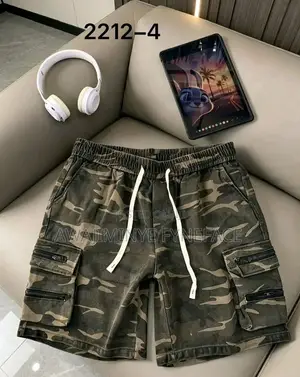 Brand New 100K Camo Cargo Shorts