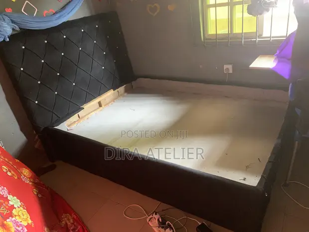 Used Home Interiors Bed Frame - Black - 1