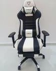 Furgle Gaming Chair with Footrest - Black - 1
