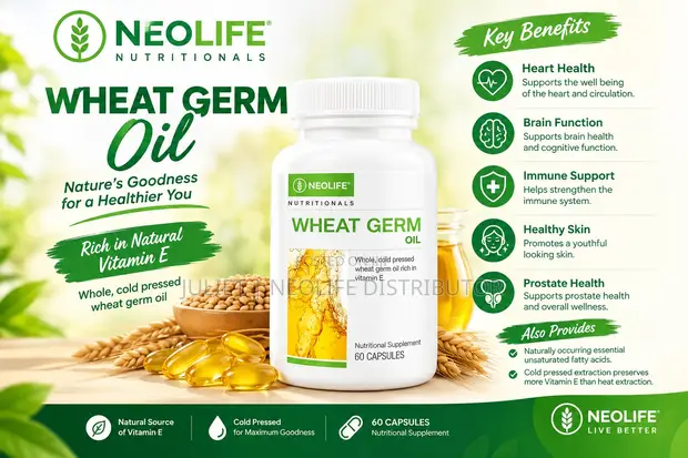NeoLife Man Furen Alkama - Vitamin E Kariyar Jiki - Owerri - 1