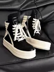 Rick Owens Mega Bumper Sneakers - Black - 1