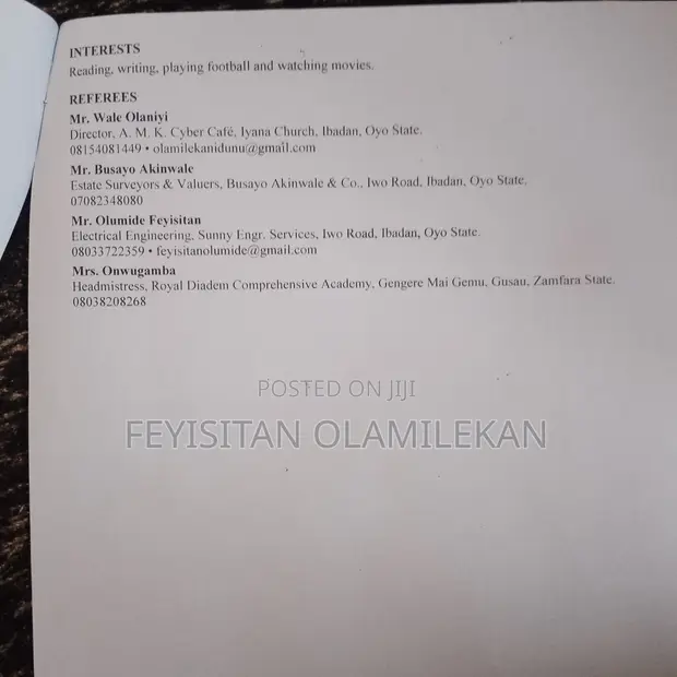 Olamilekan - Public Administration Student & Business Owner - 1