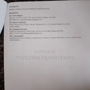 Olamilekan - Public Administration Student & Business Owner