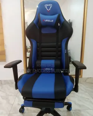 Furgle Gaming Chair - Blue & Black, Brand New