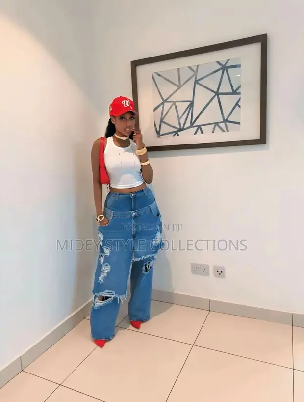 Zara Tufafin Denim Biyu - Baki - 1
