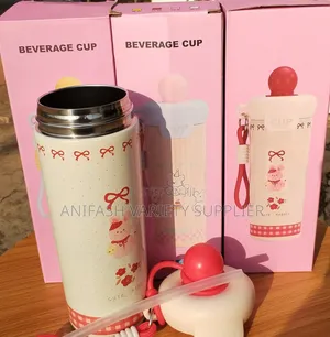 Fancy Beverage Cup with Strap - NGN 7,000