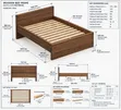 Modern Wooden Bed Frame | Custom Sizes & Finishes - 2