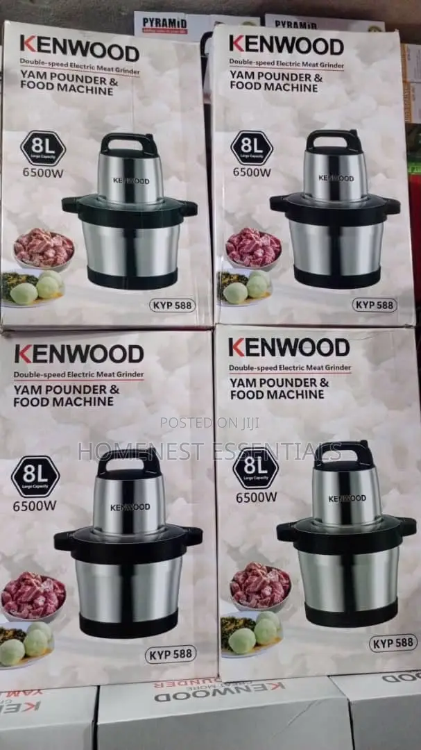 Kenwood 8L Mai Daka Yam da Injin Abinci 6500W - 1