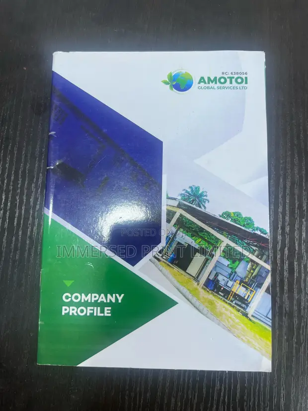 Company Profile Design & Printing Services - 1