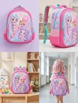 Sabon Babban Pink Bagin Makaranta - 2