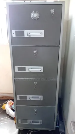 Gubabi Safe 4-Drawer Fireproof Safe Cabinet
