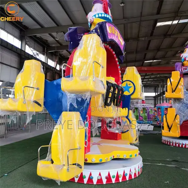 Cheery Clown Theme Mini Ferris Wheel Amusement Ride - 1