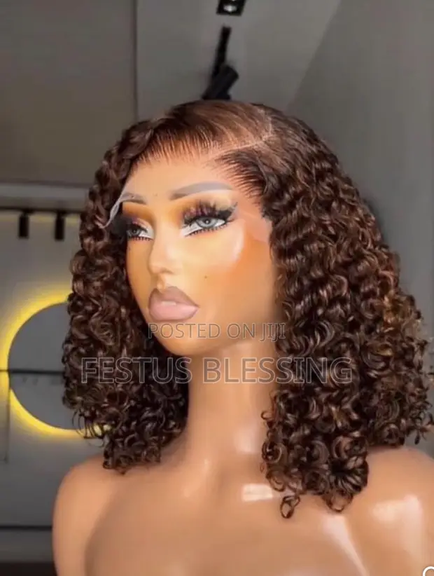14 Inches Pixie Curl Hair with 5x5 Closure - 1