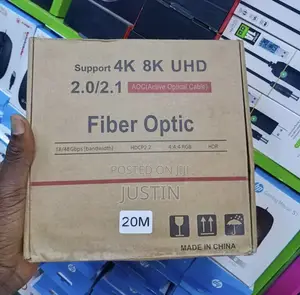 20m HDMI Active Optical Cable (AOC) - 4K/8K UHD Support