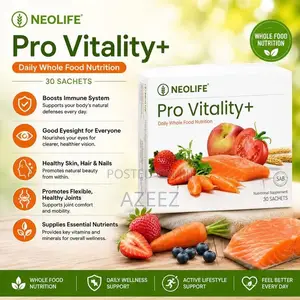 NeoLife Pro Vitality Plus Mai Ƙarfafa Garkuwar Jiki da Makamashi