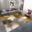Tufafin Tsakiya na zamani mai girman 7ft x 5ft - Zinare, Brown, Grey - 2