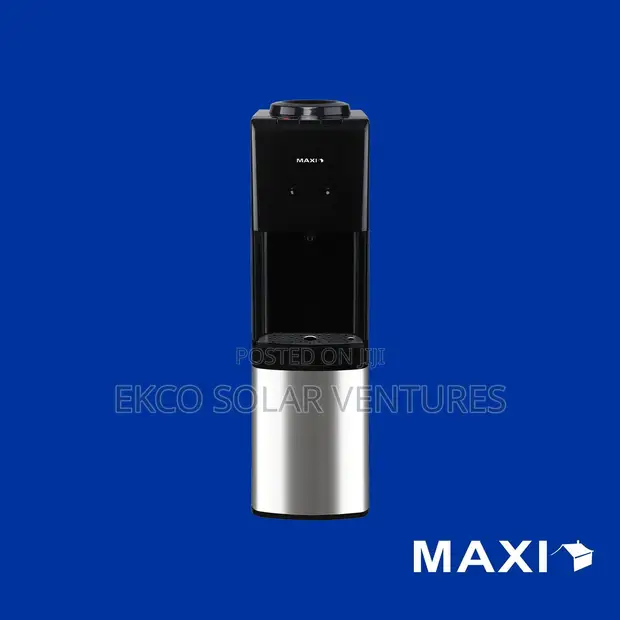Maxi Water Dispenser (YL1242S) 3-Faucets Silver Black - 1