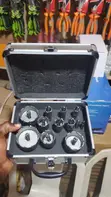 10-Piece TCT Holesaw Kit for Stainless Steel - 1