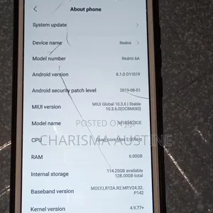 Xiaomi Redmi 6A 16GB Gold (Used)