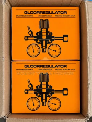 Gloorregulator Pressure Reducing Valve - Double Gauge