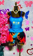 2-in-1 Nighties Set (Singlet & Shorts) - 1