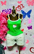 2-in-1 Nighties Set (Singlet & Shorts) - 3