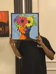 Handcrafted Art Canvas Painting (1.6 x 2 ft) - 2