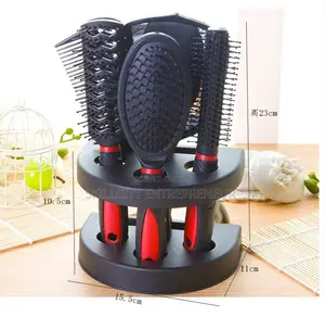 All-in-One Hair Styling Brush Set with Organizer