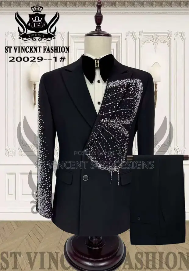 ST Vincent Baki Bidded Zane Suit - 1