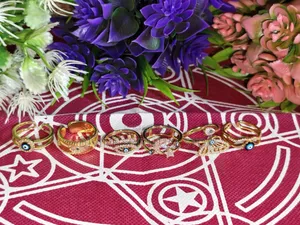 Blue Eyes Ring for Protection & Attraction