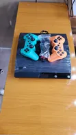 Playstation 3 Slim da Controllers 2 da Wasanni 10 - 1