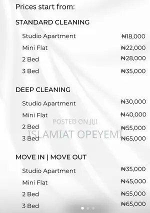 JOVA CLEANING SERVICES: Domestic, Office & Laundry