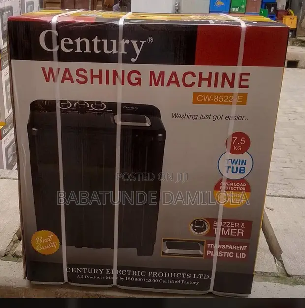 Century 7.5kg Washing Machine - 1