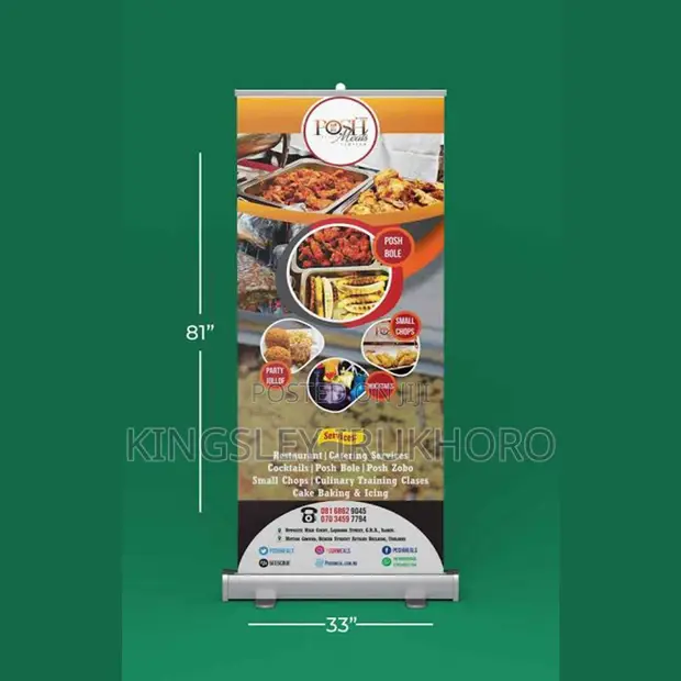 Roll Up Banner Printing Service - 1