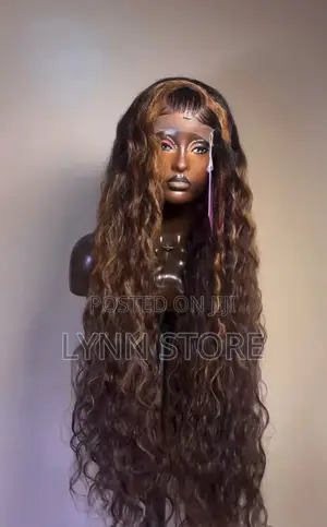 5by5 Closure Wavy Wig - 30"