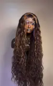 5by5 Closure Wavy Wig - 30" - 1