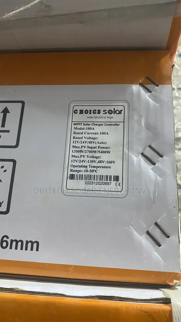 100A MPPT Solar Charge Controller - 1
