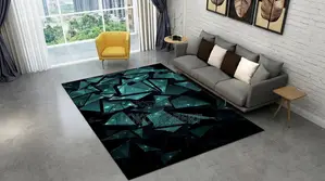 Nordic 3D Luxury Center Rug - 5x7ft