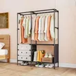 Cloth Hanger with Shoe Rack - Brand New - 1