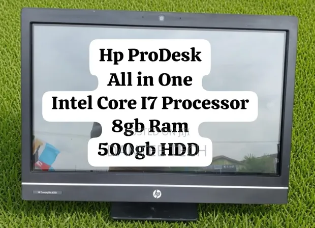 HP ProOne 600 All-in-One Desktop, i7, 8GB RAM, 500GB SSD+HDD - 1