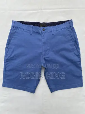 Marks and Spencer Blue Chino Shorts W34 L19
